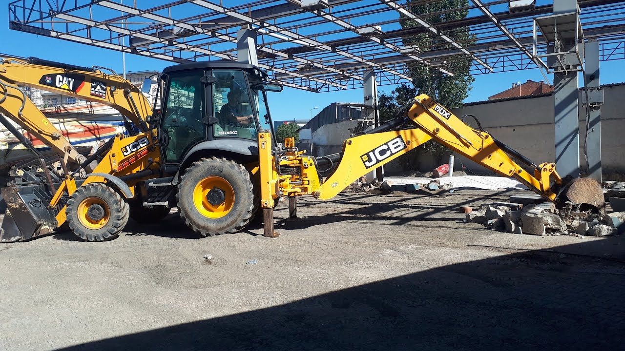 JCB 3cx Çalışmasından Görüntüler