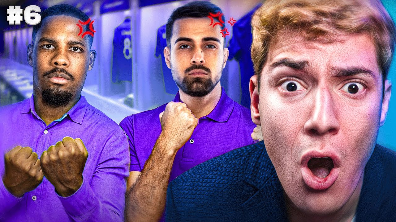 BAGARRE ENTRE NOS DEUX GARDIENS DANS LES VESTIAIRES | CLUB PRO RP EP 6