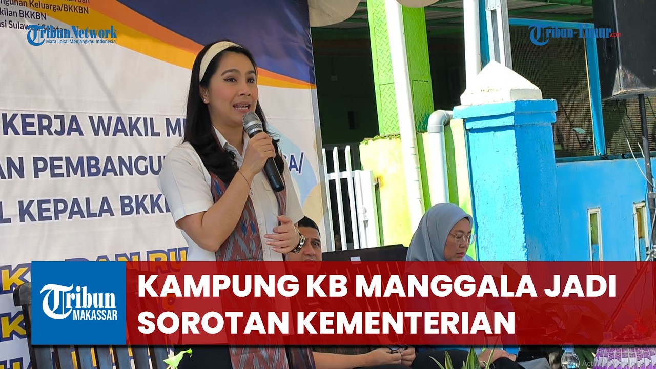 Program Kampung KB Manggala Diperkuat Dukungan Kementerian