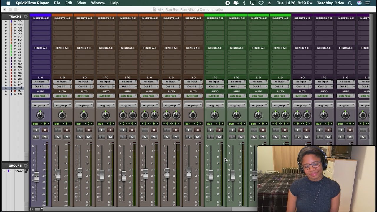 Submixing and Signal Routing in Pro Tools - PT2 SU2020
