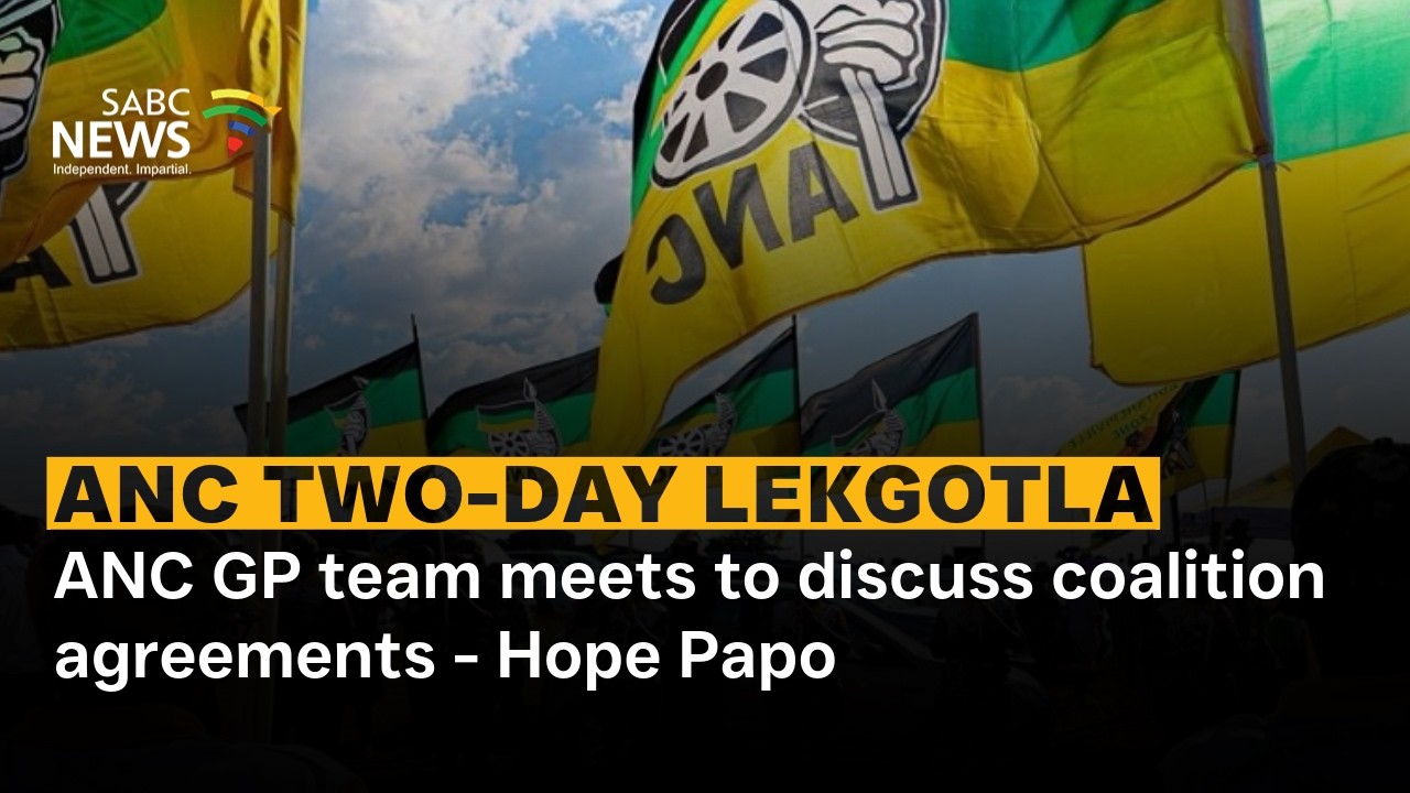 ANC GP team meets to discuss coalition agreements - Hope Papo