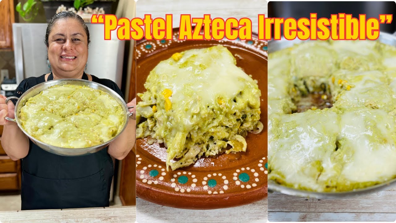 ✅ Pastel Azteca Fácil Y Delicioso/ Receta Mexicana Paso a Paso