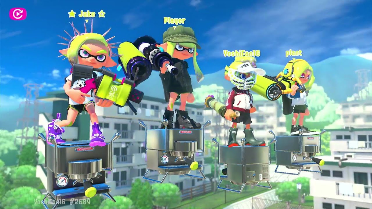 Splatoon 3 Gameplay Recycle Brella 24 MK ll (Anarchy Open)
