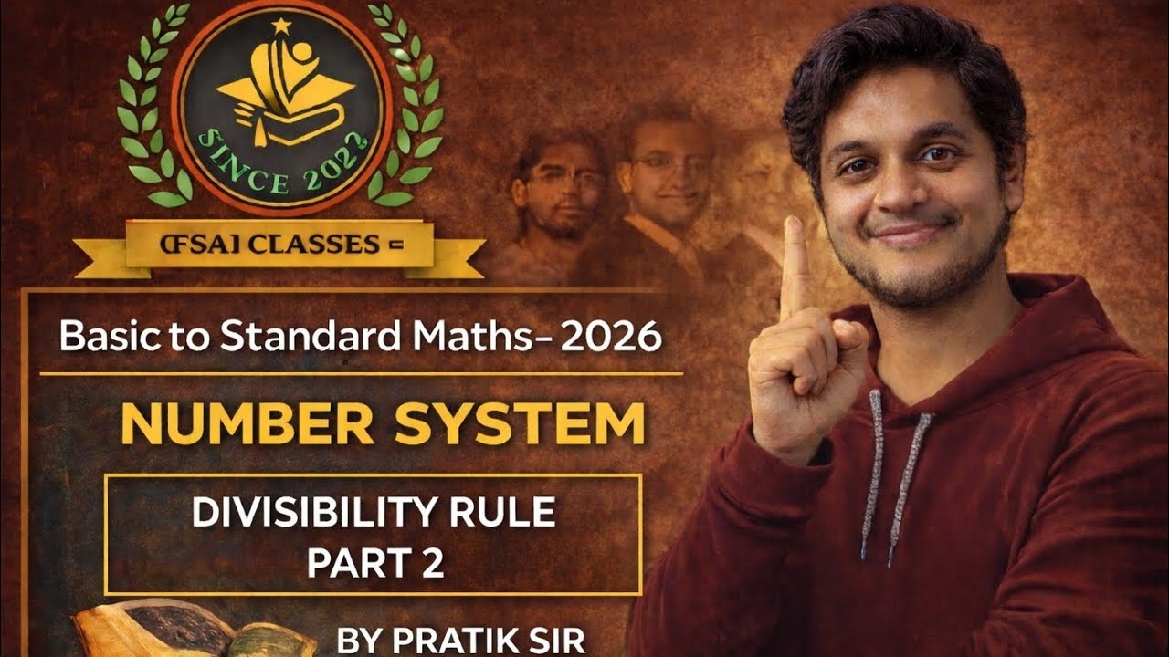 “Divisibility Rules Part 3 🔥 | Sab Tricks Ek Video Mein | By Pratik Sir”
