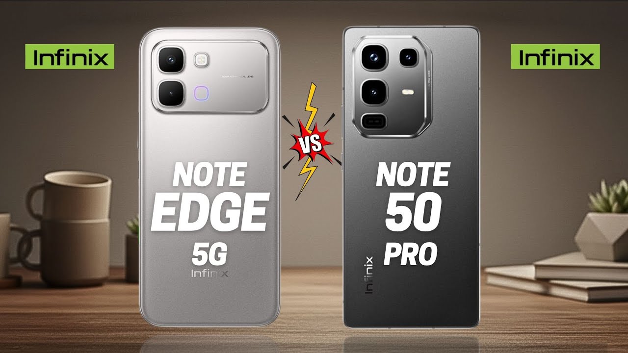 Infinix Note Edge vs Infinix Note 50 Pro  Full comparison ⚡Which one is Best