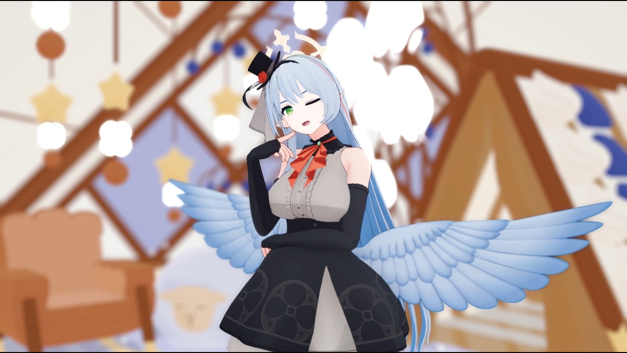Blue Archvie : Aomori Mine ~ bot bakka · Phantom Siita [MMD] #mmd #shorts #dance