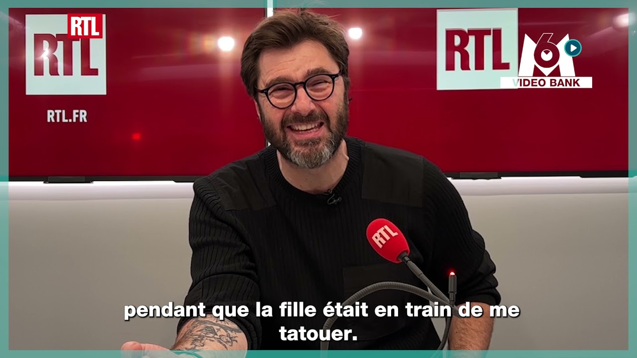 &Eacute;ric Jean-Jean se fait tatouer en direct sur RTL 2 ! // Extrait archives M6 Video Bank
