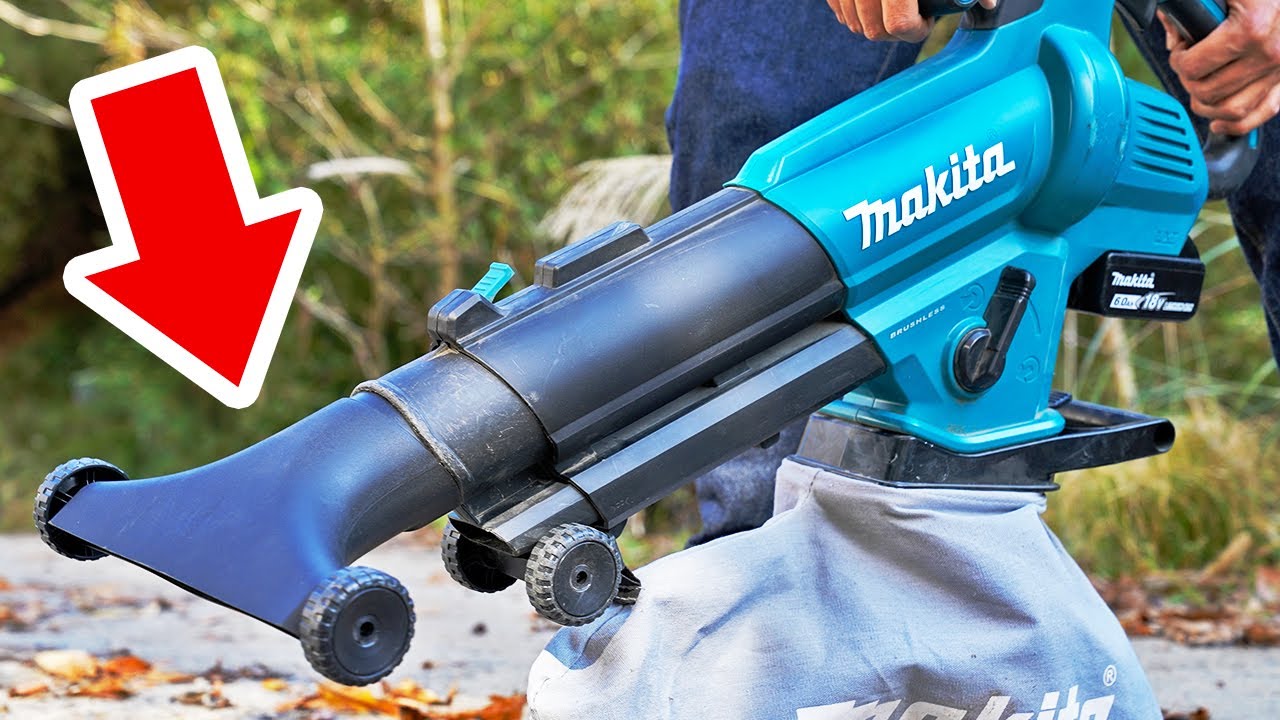 【マキタ】18V落ち葉吸い込みマシンをアップデートしました