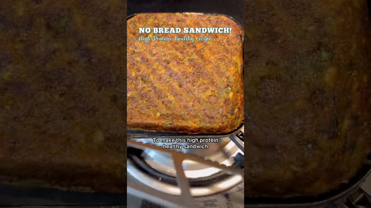Healthy no bread sprouts sandwich! #shorts #recipe #healthyrecipes