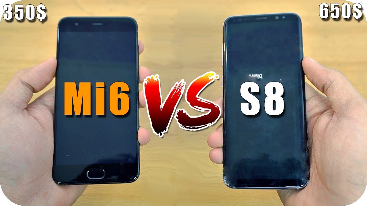 S8 vs Mi6 LUCHA DE TITANES 2017 - TutosMisterAndroid