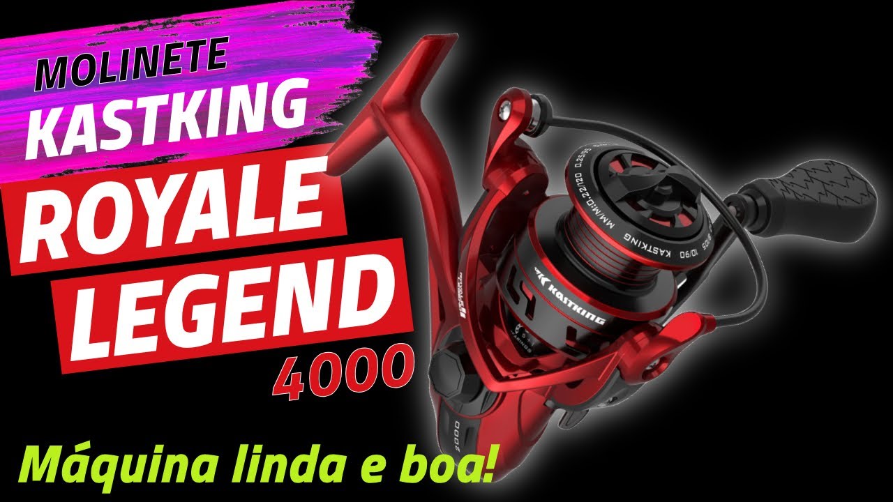 Molinete KASTKING ROYALE LEGEND II 4000 - EXCELENTE M&Aacute;QUINA #aliexpress