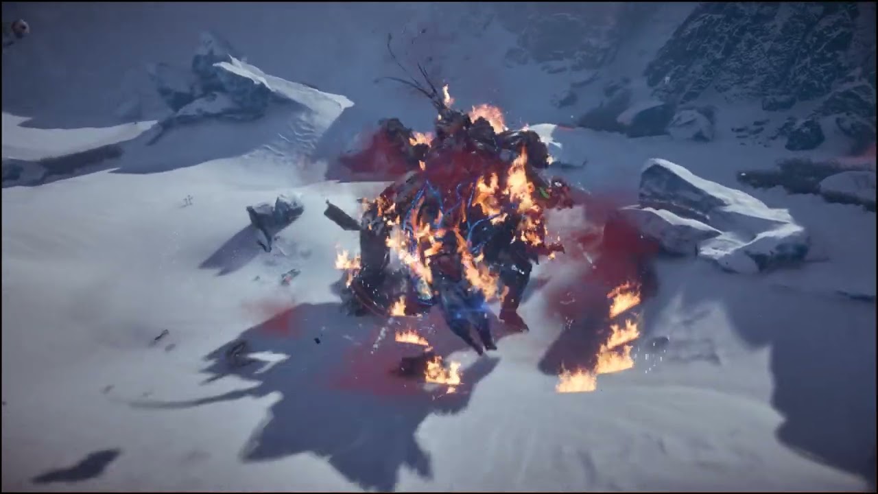 Overridden Thunderjaw vs. Fireclaw