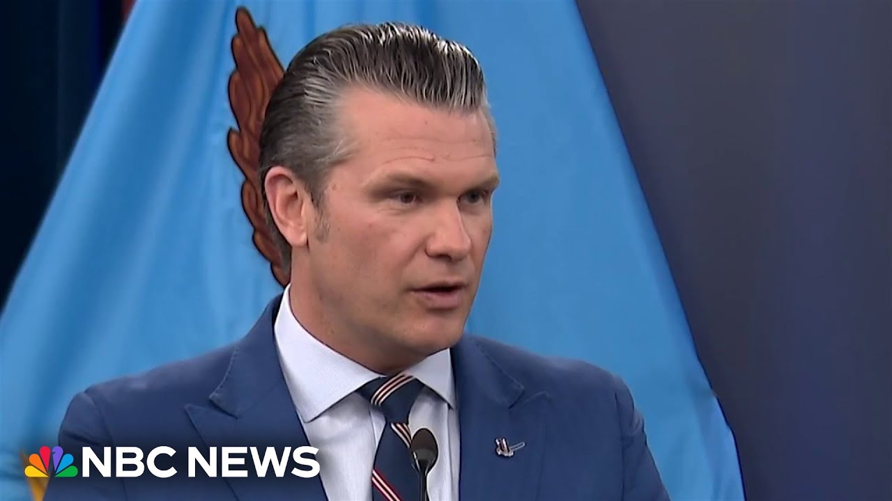 Hegseth indicates Trump will decide when Iran war is complete
