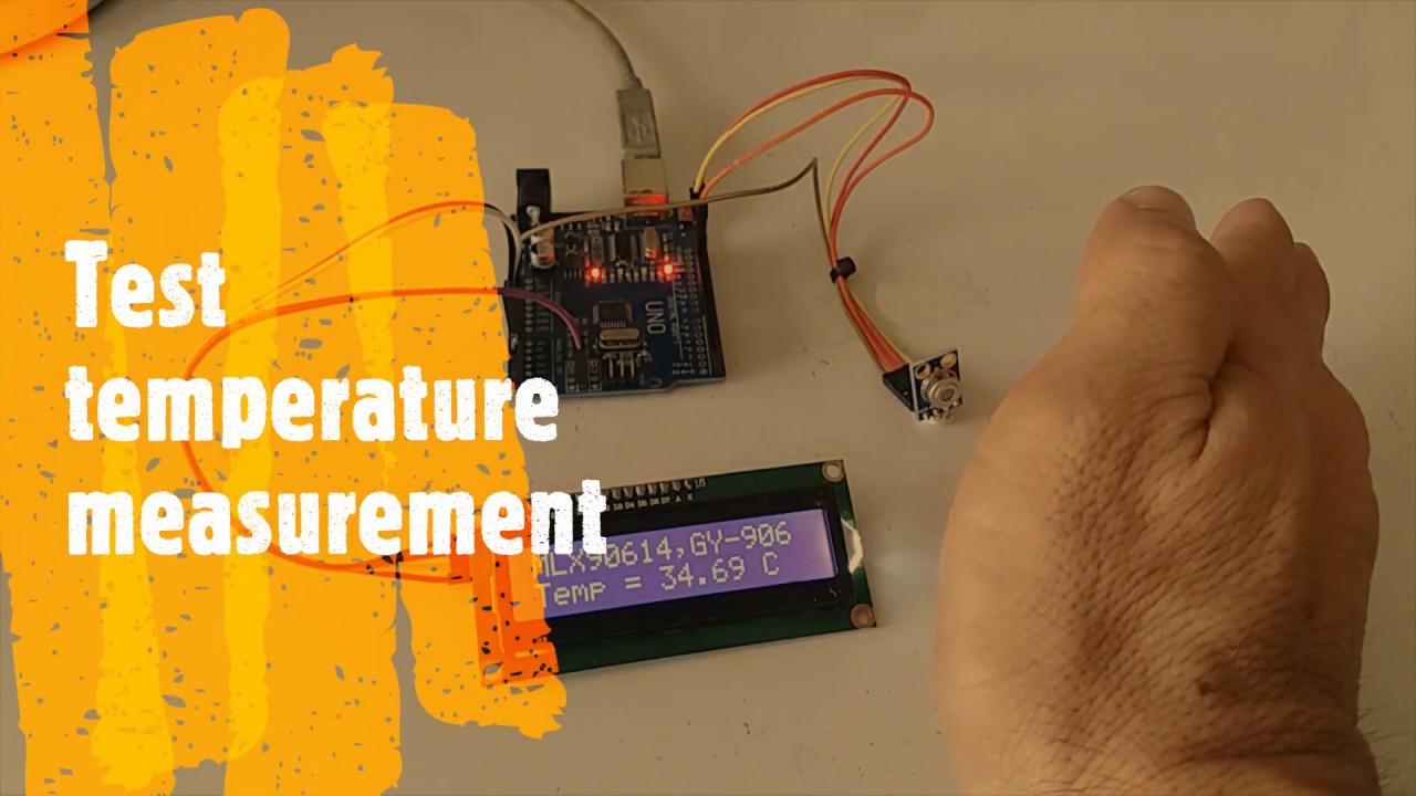 Contactless Temperature sensor MLX90614 (GY-906)
