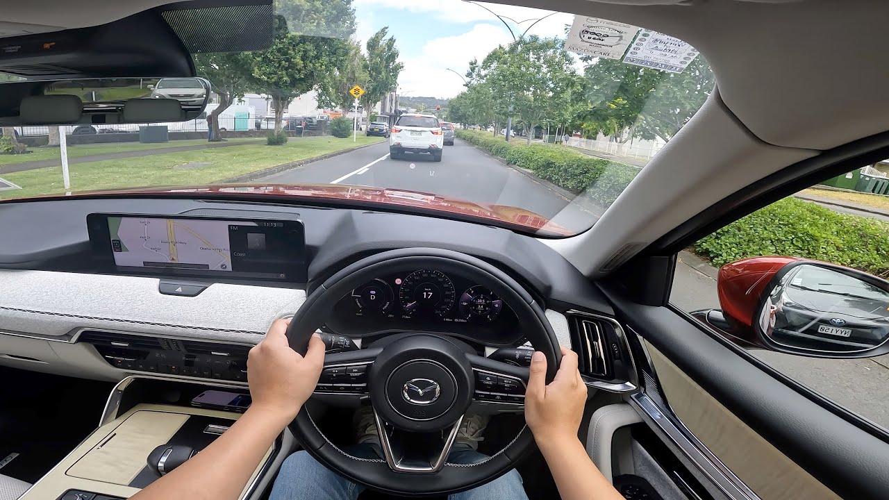 2023 Mazda CX-60 2.5l e-Skyactive PHEV Takami | POV Drive 4K