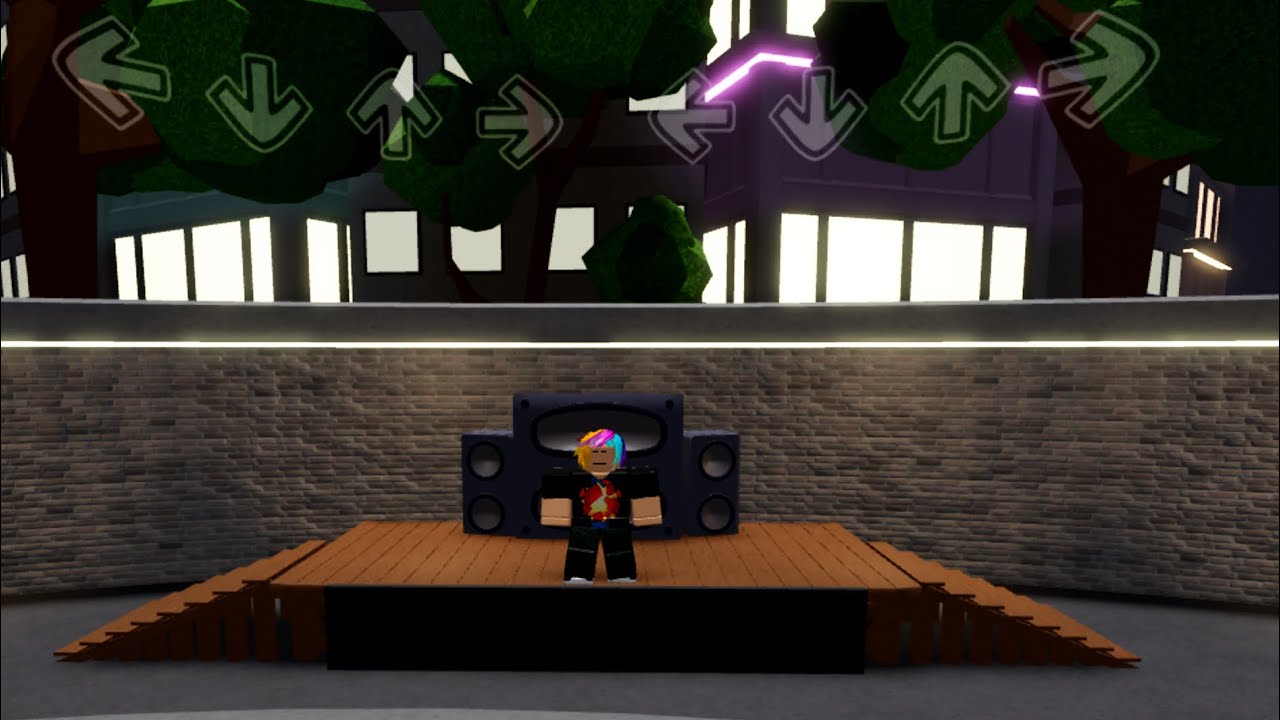 This Roblox FNF game HUMBLED ME (Basically FNF remix)