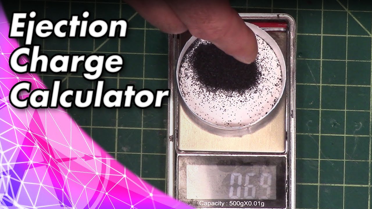 Как определить величину вышибного заряда для модели ракеты большой мощности