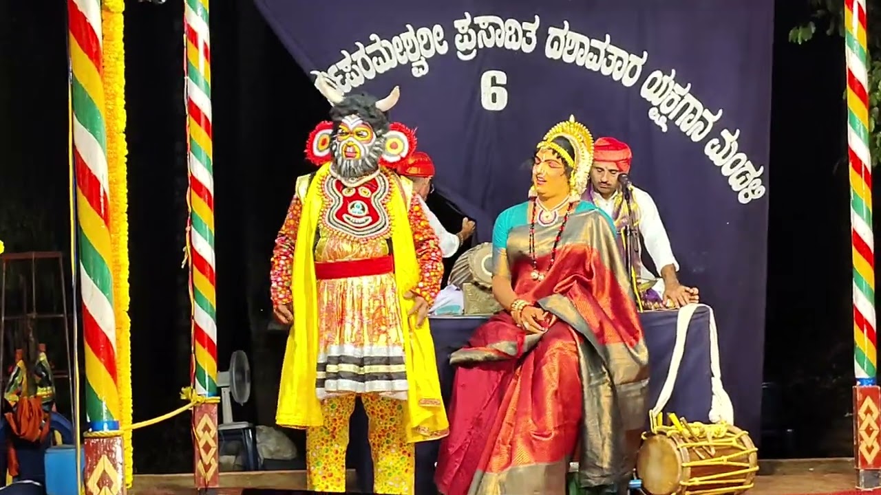 ಮಾಲಿನಿ – ದೂತ ಹಾಸ್ಯ 😂 | Devi Mahatme Yakshagana Comedy | Kateelu Mela Live | Kowdoor 2026
