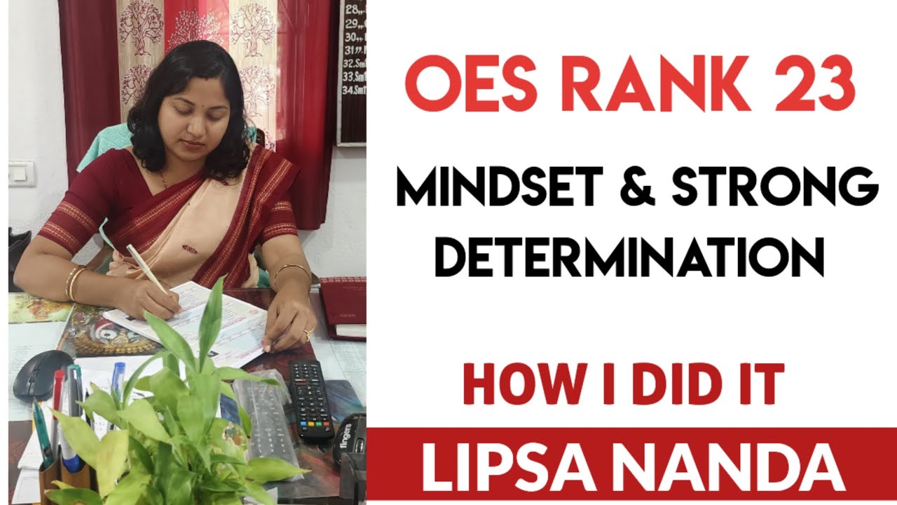 OES RANK 23 || PREPARATION STRATEGY || LIPSA NANDA #OES #preparation #success 