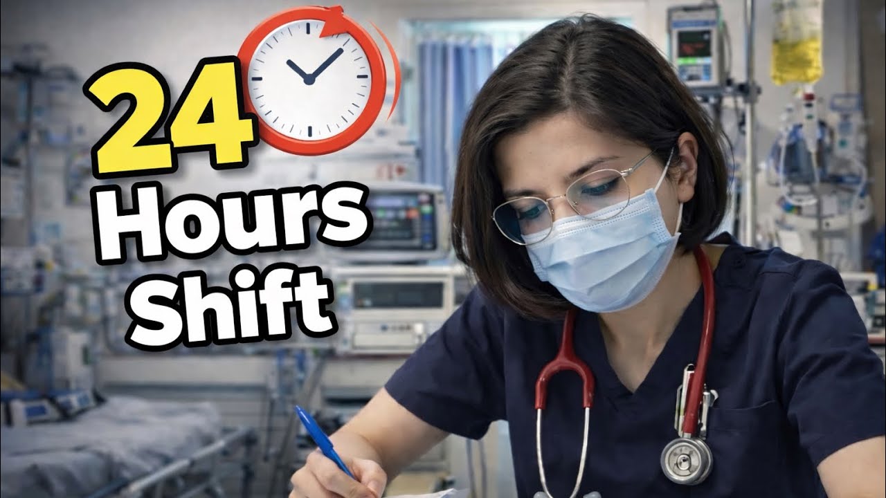 24-hours Weekend shift | Pediatric resident doctor in Germany 