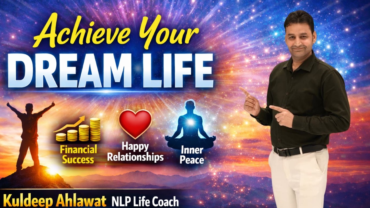 Achieve Your Dream Life with 5-Step Success Formula By Kuldeep Ahlawat NLP Life Coach