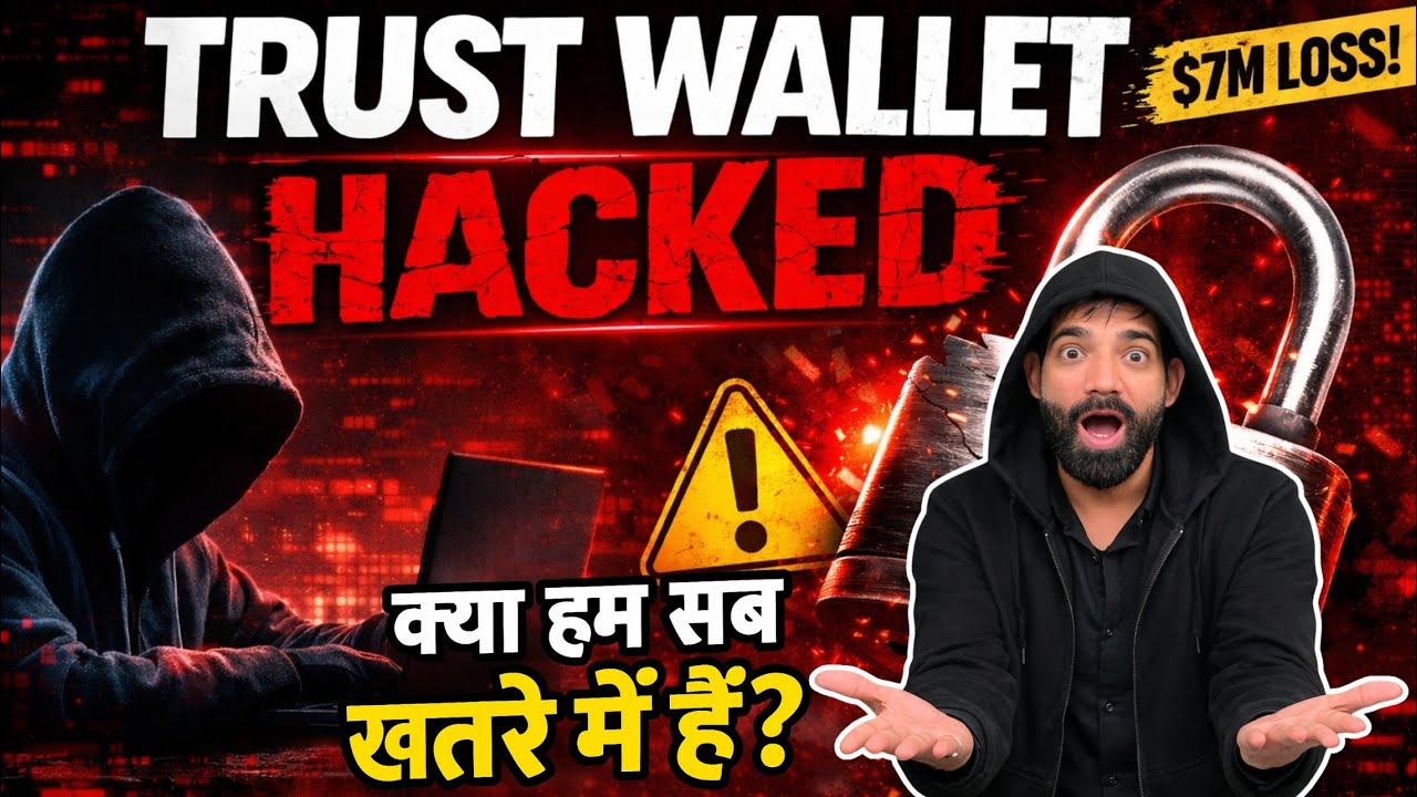 Trust Wallet Hack Exposed! Aapka Crypto Safe Hai Ya Nahi? | Trust wallet News Today #trustwallet