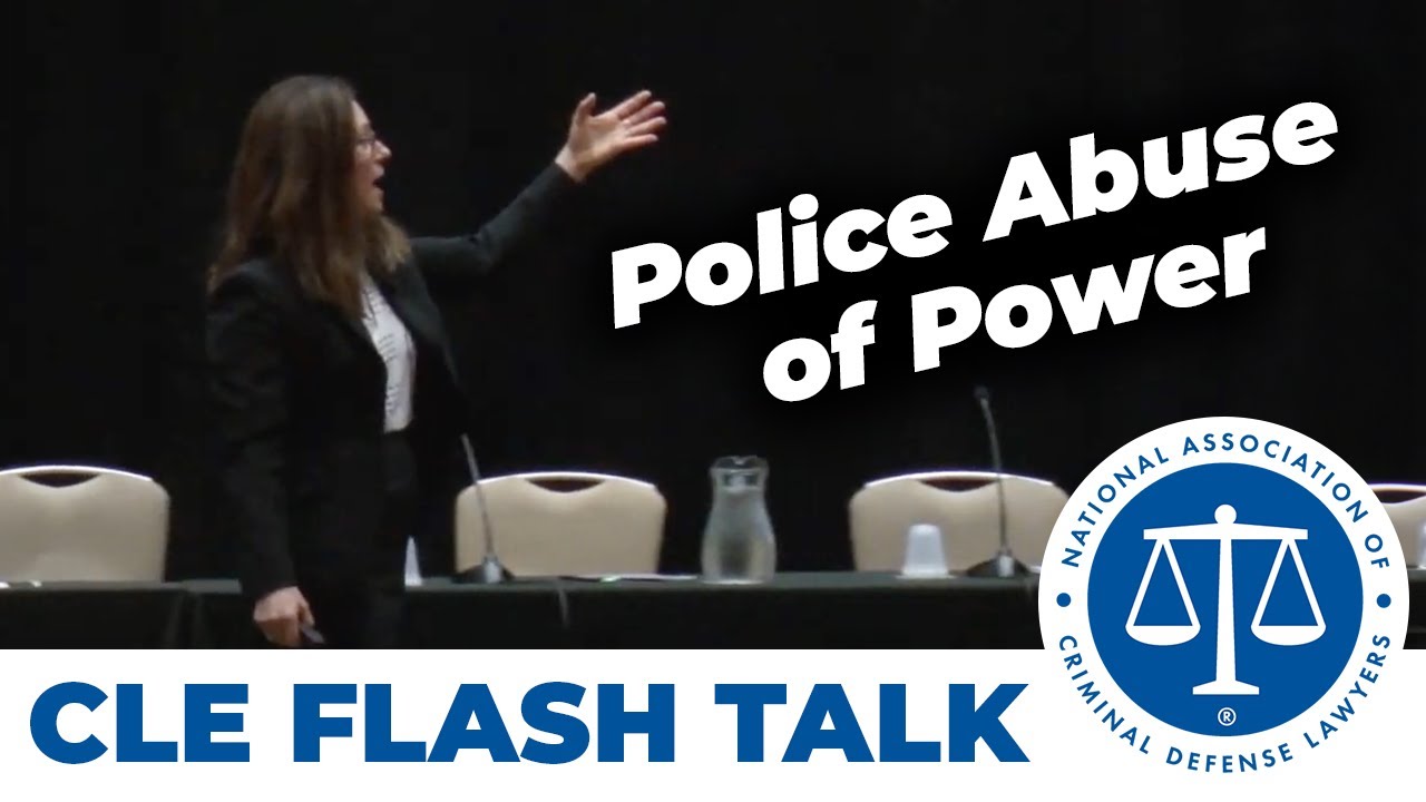 Flash Talk &mdash; Police Tech and the Abuse of Power: Using Policing Technology Against the Police