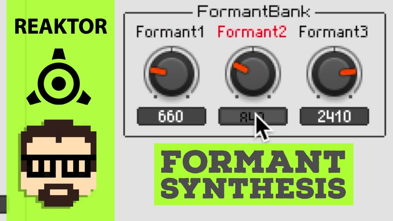 Reaktor Primary 3 EXTRA: Formant Synthesis | Simon Hutchinson