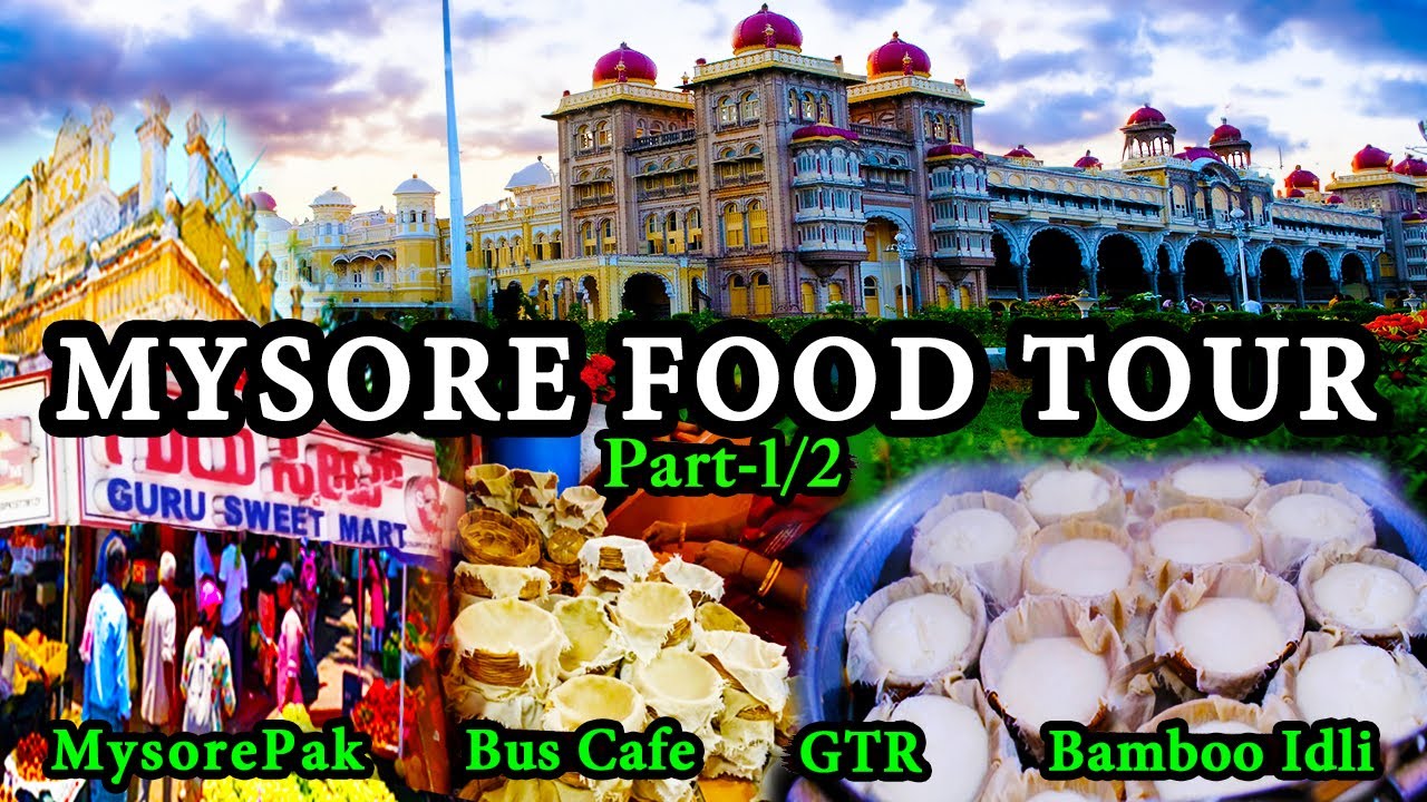 மைசூர்பாக் ஆரம்பிச்ச இடமே இந்த கடை தான்😮Mysore Food Tour | Part - 1/2