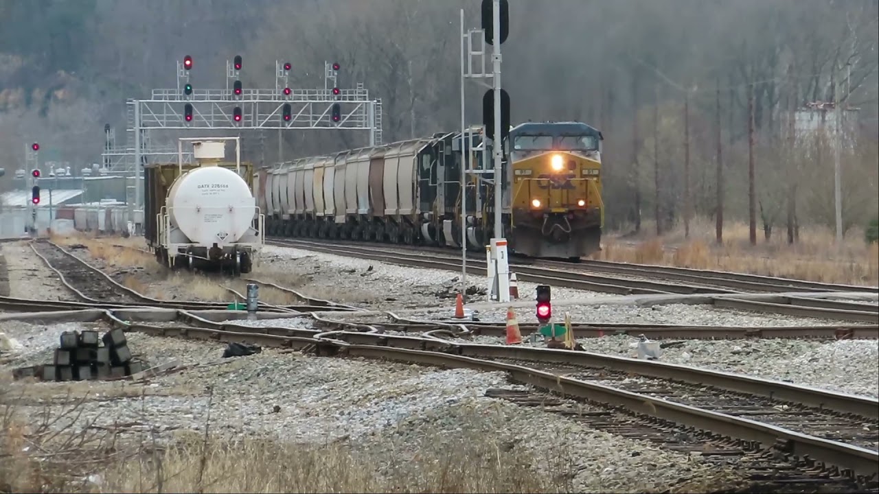 Appalachian Railfanning in Kenova, West Virginia: Where the N&W Meets the C&O.