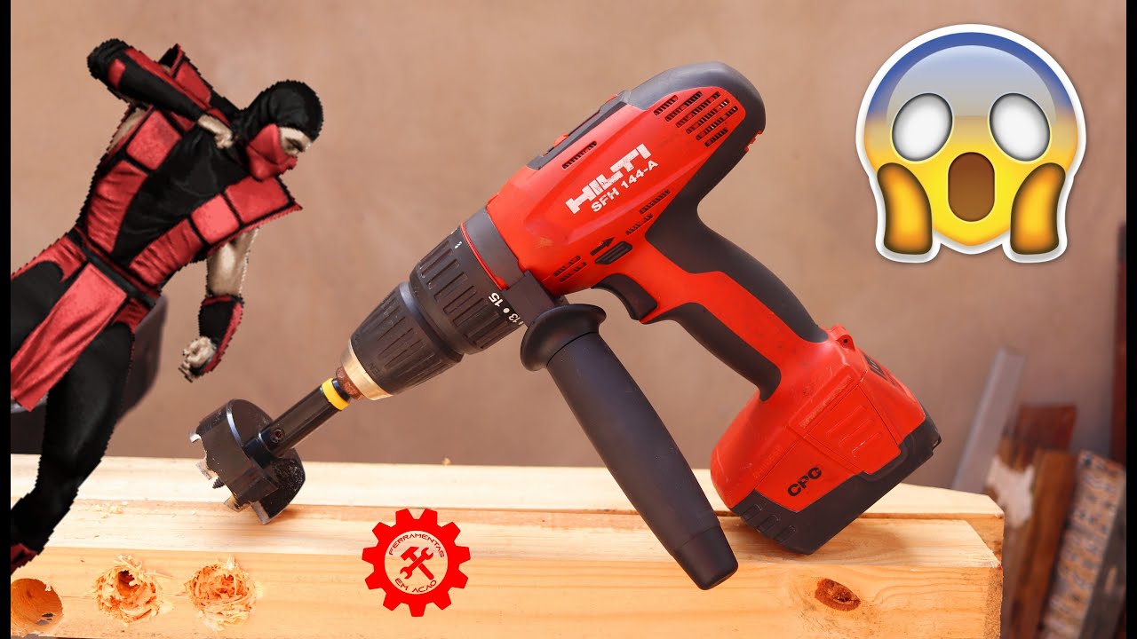 A Marca Mais Cara Do Mundo - Parafusadeira HILTI 14V SFH144 Muito Bruta