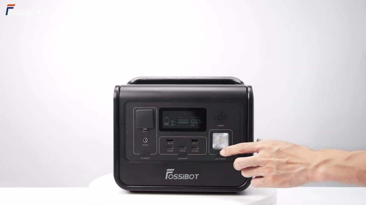 FOSSIBOT F800 Portable Power Station: Your Ultimate Power Companion!