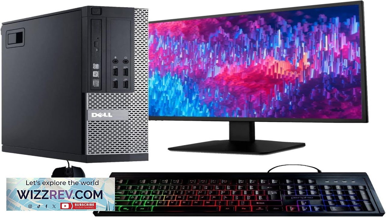 Настольный компьютер Dell Optiplex 9020, процессор Intel Quad Core i5, жесткий диск 500 ГБ.