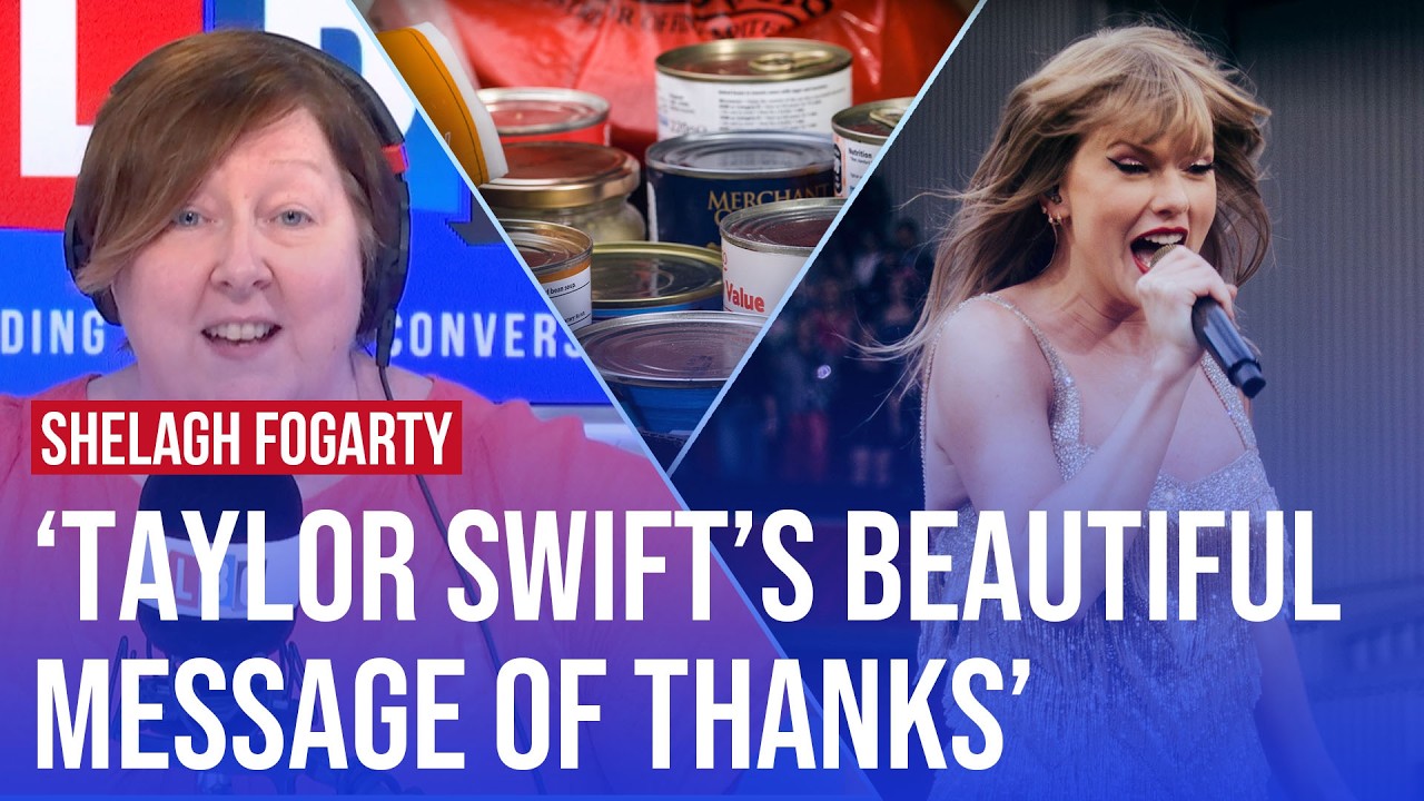 Taylor Swift donates to UK food banks as part of Eras Tour | LBC