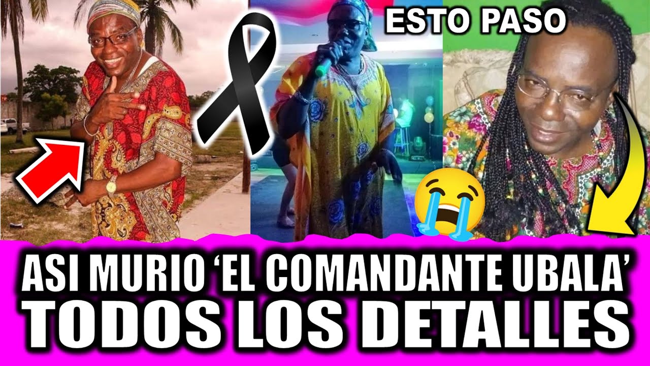 Todos los DETALLES de la MUERTE de EL COMANDANTE UBALA hoy murio VOCALISTA de LOS ROLANDS que paso