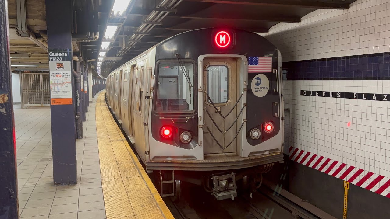 Final Day: R160/R179 M train action via 53rd Street (Before F/M train swap 