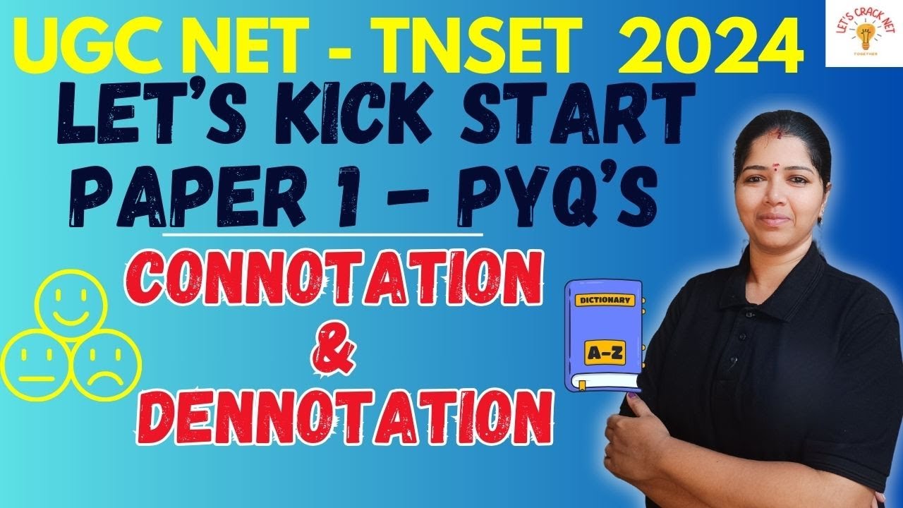 CONNOTATION AND DENNOTATION - IN 30 MINS