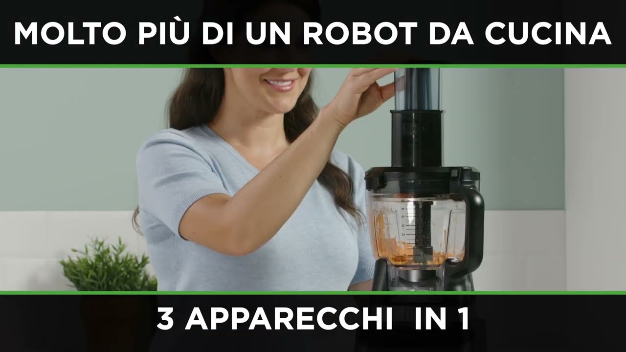 Robot da cucina Ninja 3-in-1 con Auto-iQ | BN800EU