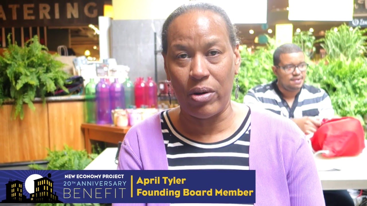 Founding Board Member April Tyler on New Economy Project's 20th Anniversary