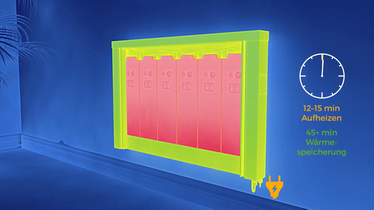 TECHNOTHERM prémium elektromos hőtárolós radiátor