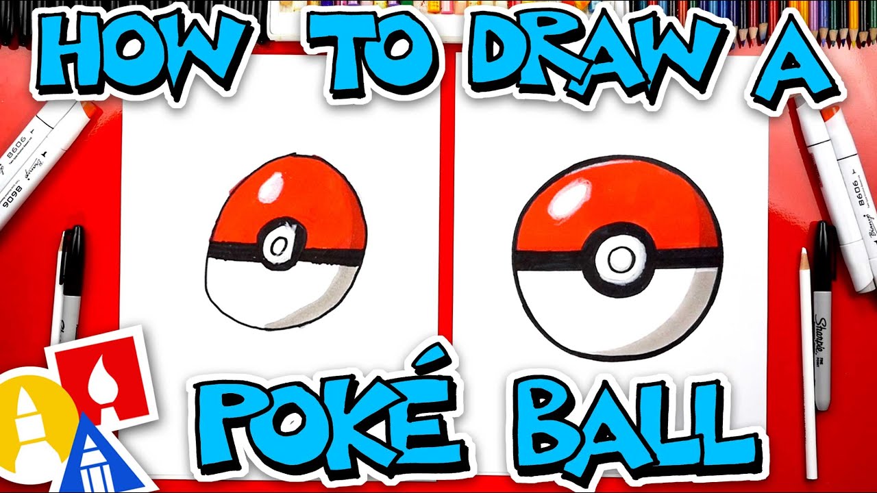 How To Draw A Pok&eacute; Ball From Pok&eacute;mon