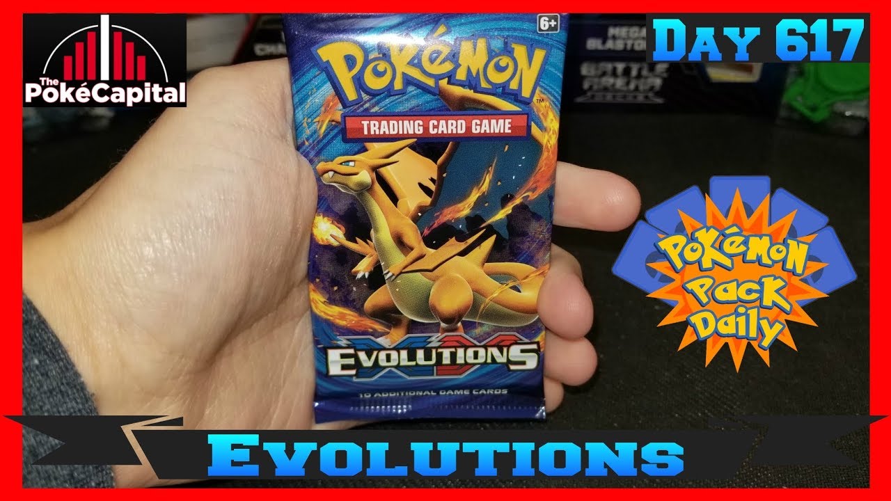 Pokemon Pack Daily XY EVOLUTIONS Booster Opening Day 617 - Featuring ThePokeCapital