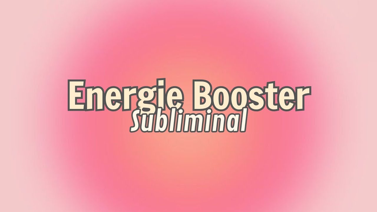 Ultimativer Energie-Booster (⚠️starke Affirmationen)