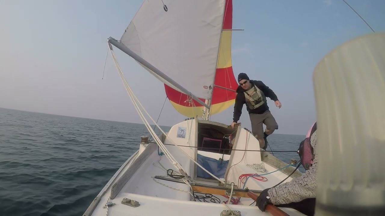 Sailing Spinnaker & Back To Work | Shark 24 Sailboat