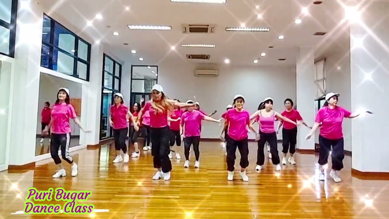 Shine Like Me Line Dance||Demo by Tayuka Karamoy & Puri Bugar Dance Class