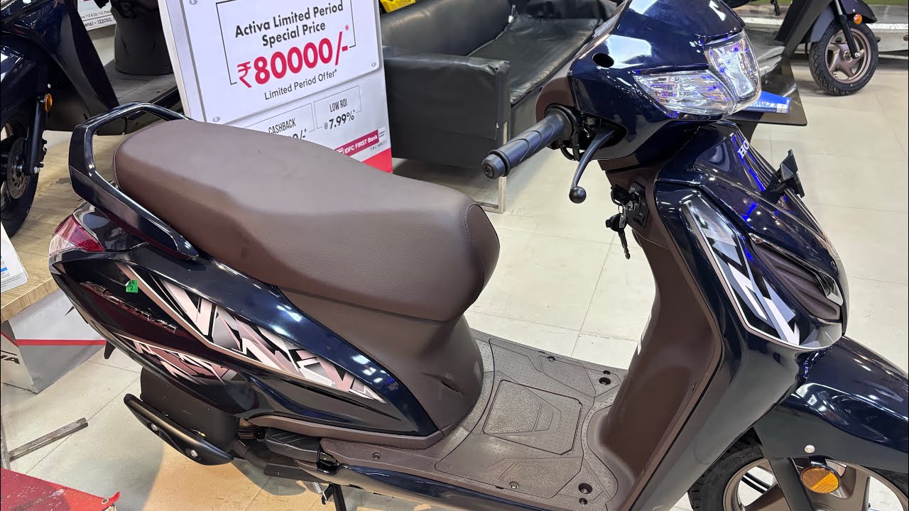 2025 Model Honda Activa 110 Anniversary Edition Launched.Walkaround Review