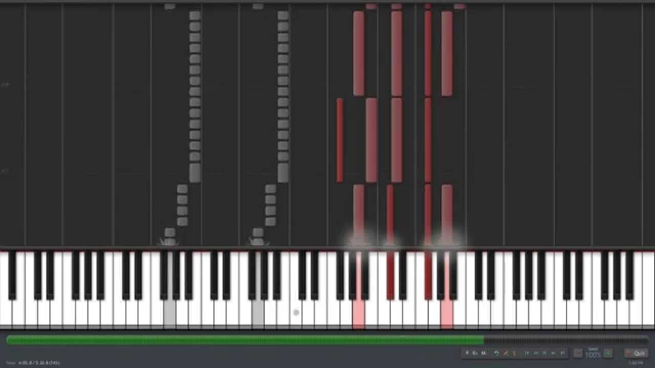 Red Like Roses Part II (Full Version) - RWBY Piano Cover/Tutorial