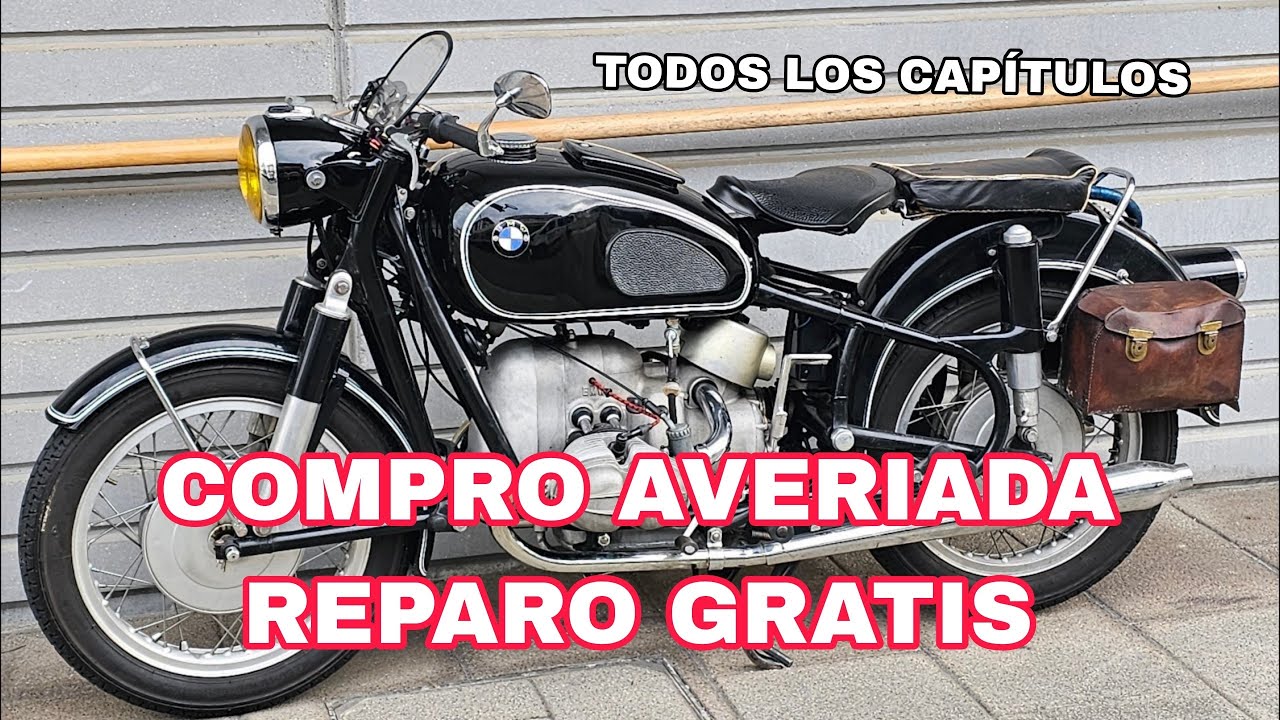 COMPRO exMOTO BMW AVERIADA Y REPARO GRATIS (Serie Completa)