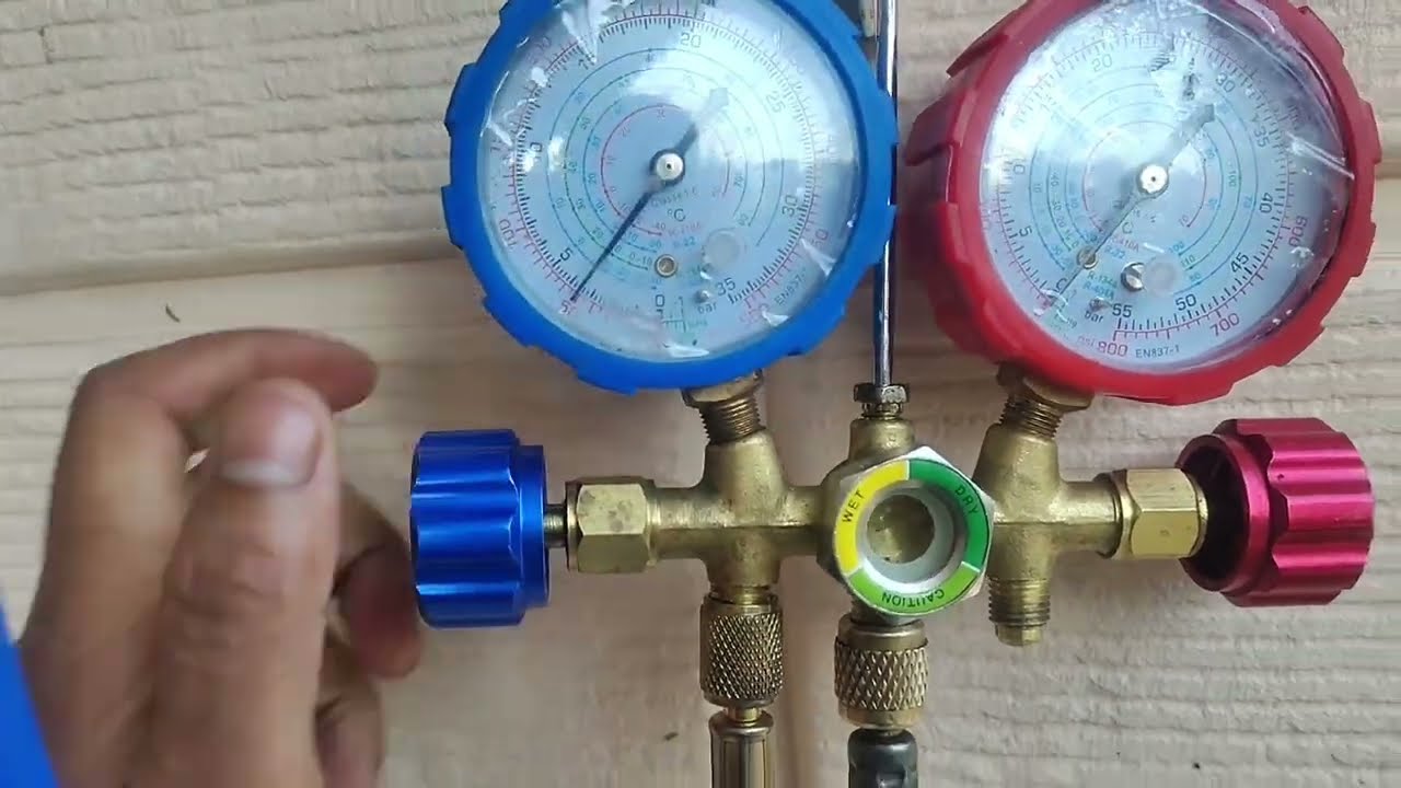 Old Original Company Air Conditioner Turbo Shooting 