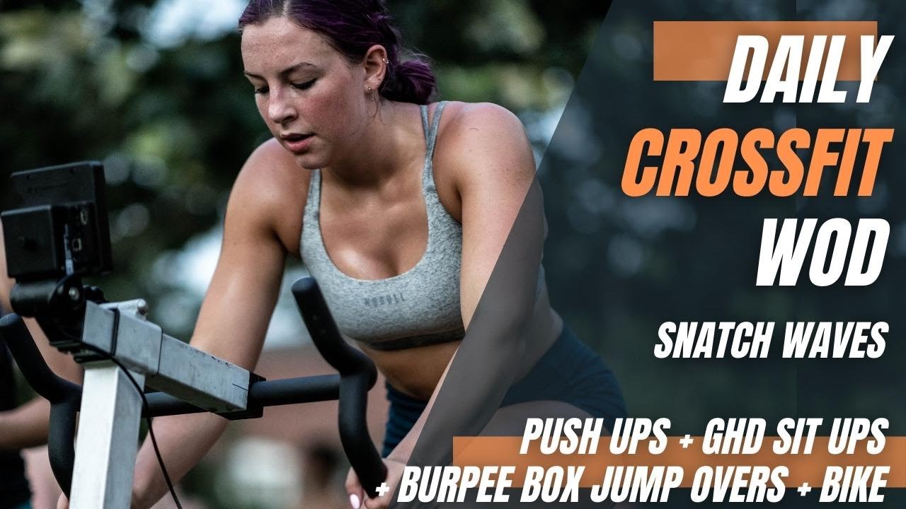 Squat Snatch Waves 3-3-2-1 x 3 Waves | 12:00 AMRAP WOD (Must Get 3 Rounds+)